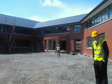 New School Site on May 2009